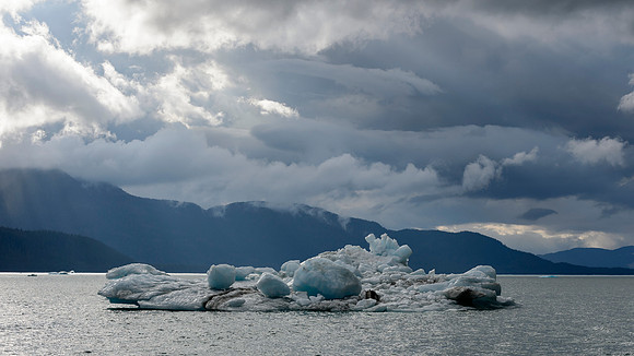 Icebergs & Storm Clouds, AK-L-132