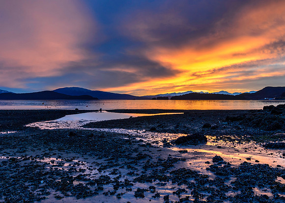 Auke Bay Sunset, RW-118