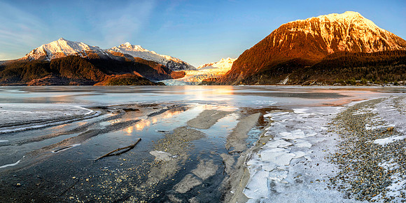 Mountain Alpenglow, AK-L-116