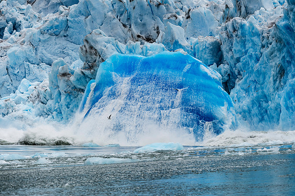 So. Sawyer Glacier Calving, AK-L-137