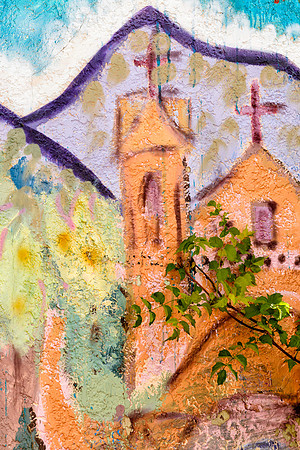 Adobe Wall Art, New Mexico, AC-103